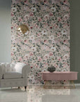 Ambiente con piastrelle di grande formato in pasta bianca della MGM, da 60x120cm della serie C.Art di colore Charme Warm
