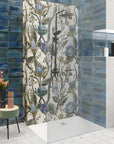 Bagno con piastrelle Spagnole in bicottura della Mainzu, della serie Bellagio di colore Blu