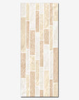 Piastrella stile muretto in bicottura da 20x50cm della marca MGM, colorata di beige