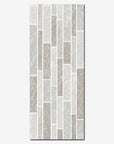 Piastrella stile muretto in bicottura da 20x50cm della marca MGM, colorata di grigio