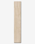 Piastrella effetto legno in gres porcellanato della serie Aspen della MGM, grande 20x120cm di colore ivory