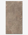 Piastrella effetto pietra in gres porcellanato della Ceramica Rondine, da 30,5x60,5cm serie Ardesie, colore Taupe