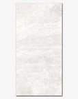Piastrella effetto pietra in gres porcellanato della Ceramica Rondine, da 30,5x60,5cm serie Ardesie, colore White