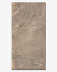 Piastrella effetto pietra in gres porcellanato della Ceramica Rondine, da 30x60cm serie Ardesie, colore Taupe
