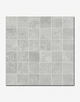 Mosaico in gres porcellanato da 30x30cm, della MGM, colore Grey