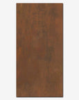 Piastrella in gres porcellanato effetto cemento da 60x120cm, della Cotto Petrus, colore Bronzo Ruggine
