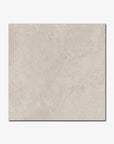 Piastrella in gres porcellanato effetto cemento da 60x60cm, della Cotto Petrus, colore Bianco