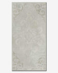 Piastrella in gres porcellanato della Cotto Petrus, da 60x120cm della serie Prestige, stile trama colore Blanc