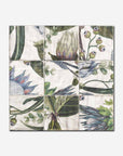 Piastrella decorata in Bicottura della Mainzu, della serie Livorno, stile Decor Protea