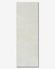 Piastrella effetto cemento in pasta bianca della Cotto Petrus, da 25x75cm della serie Harvard di colore Pearl Lucido