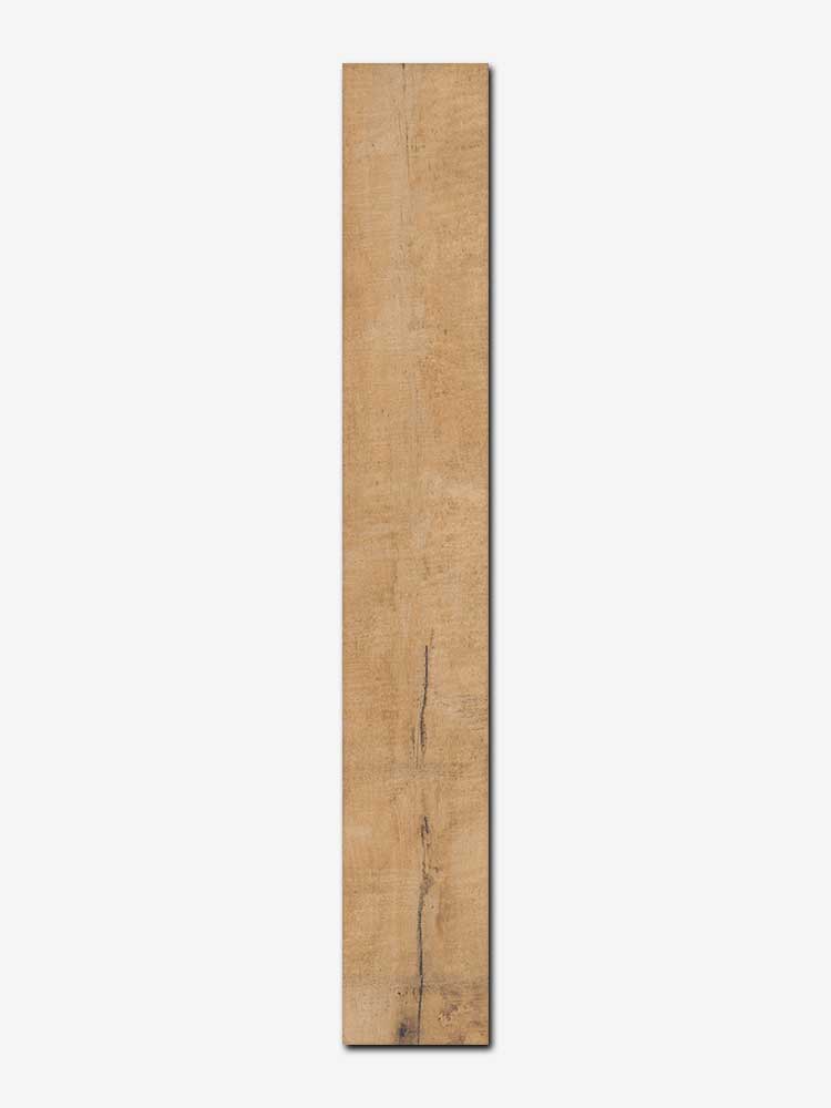 Piastrella effetto legno in gres porcellanato della Ceramica Rondine, da 15x100cm serie Aspen, colore Beige