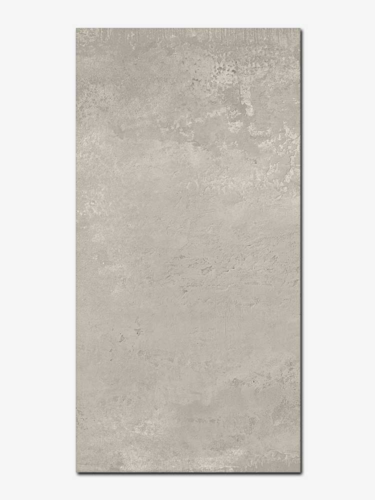 Piastrella in gres porcellanato della MGM, da 30x60cm della serie Hangar di colore Taupe