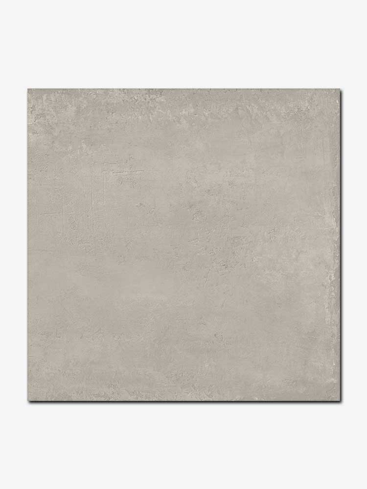 Piastrella in gres porcellanato della MGM, da 60x60cm della serie Hangar di colore Taupe