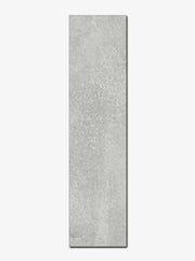 Piastrella in gres porcellanato della MGM, da 7,5x30cm della serie Hangar di colore Grey