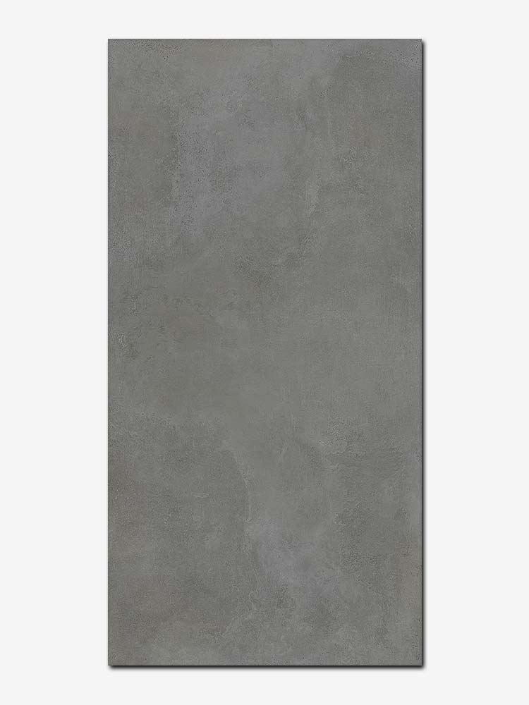 Piastrella in gres porcellanato della Cotto Petrus, da 60x120cm della serie Prestige, colore Anthracite