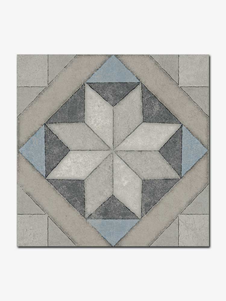 Decoro Fusion Bjoux Palette 20x20cm Effetto Cemento in Gres Porcellanato