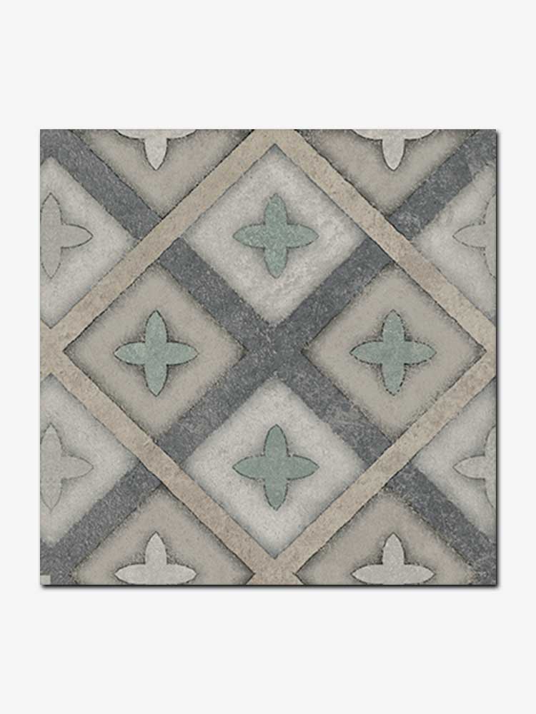 Decoro Fusion Bjoux Palette 20x20cm Effetto Cemento in Gres Porcellanato