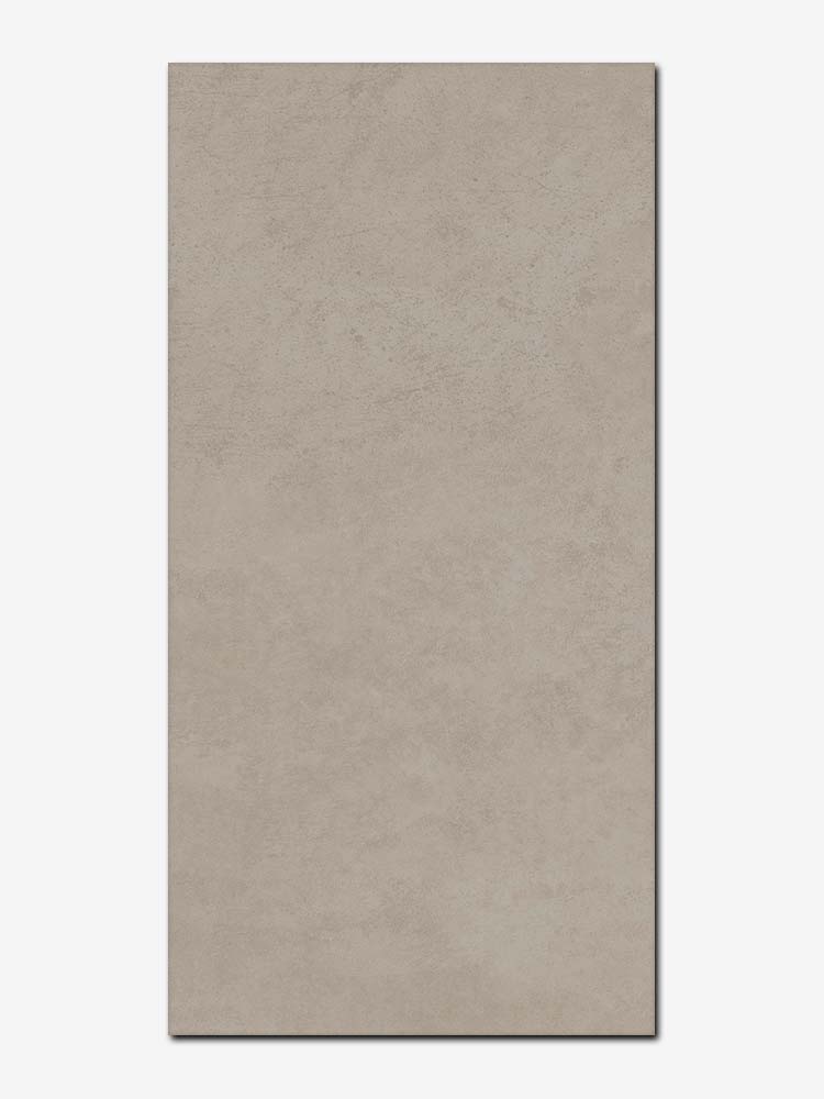 Piastrella in gres porcellanato effetto cemento da 60x120cm, della Cotto Petrus, colore Tortora