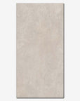 Piastrella in gres porcellanato effetto cemento da 60x120cm, della Cotto Petrus, colore Bianco