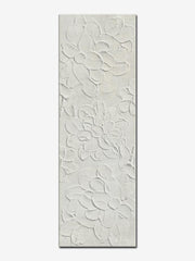 Piastrella in 3D in pasta bianca della Cotto Petrus, da 25x75cm della serie Harvard colore Sinfonia Pearl Lucido