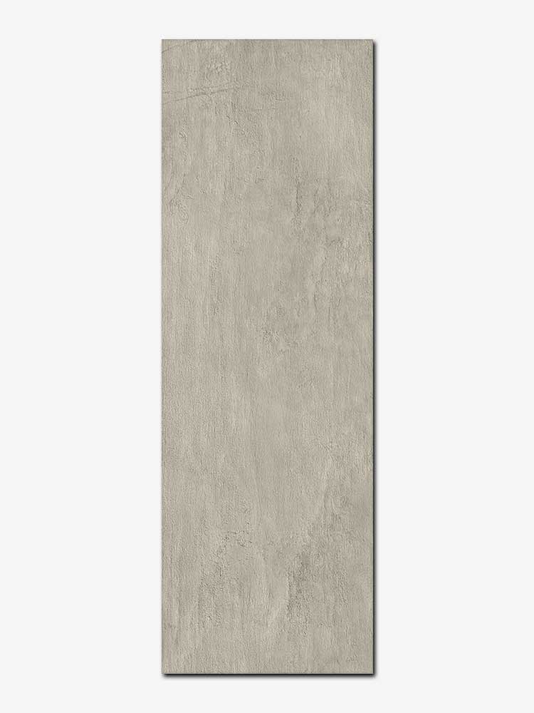 Piastrella in pasta bianca della MGM, da 30X90CM della serie Fabric di colore Ecrù